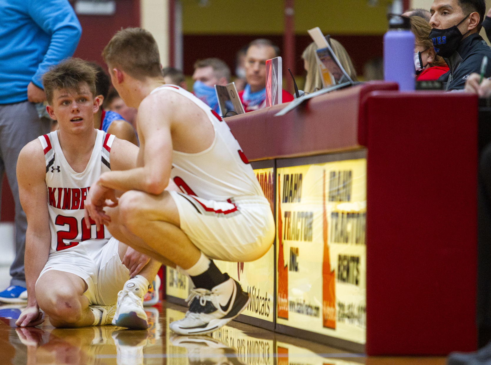 Kimberly falls to Marsh Valley